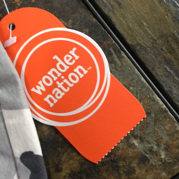 NWT Wonder nation stretch, adjustable waist, shorts. Size 10-12 - Picture 5 of 9